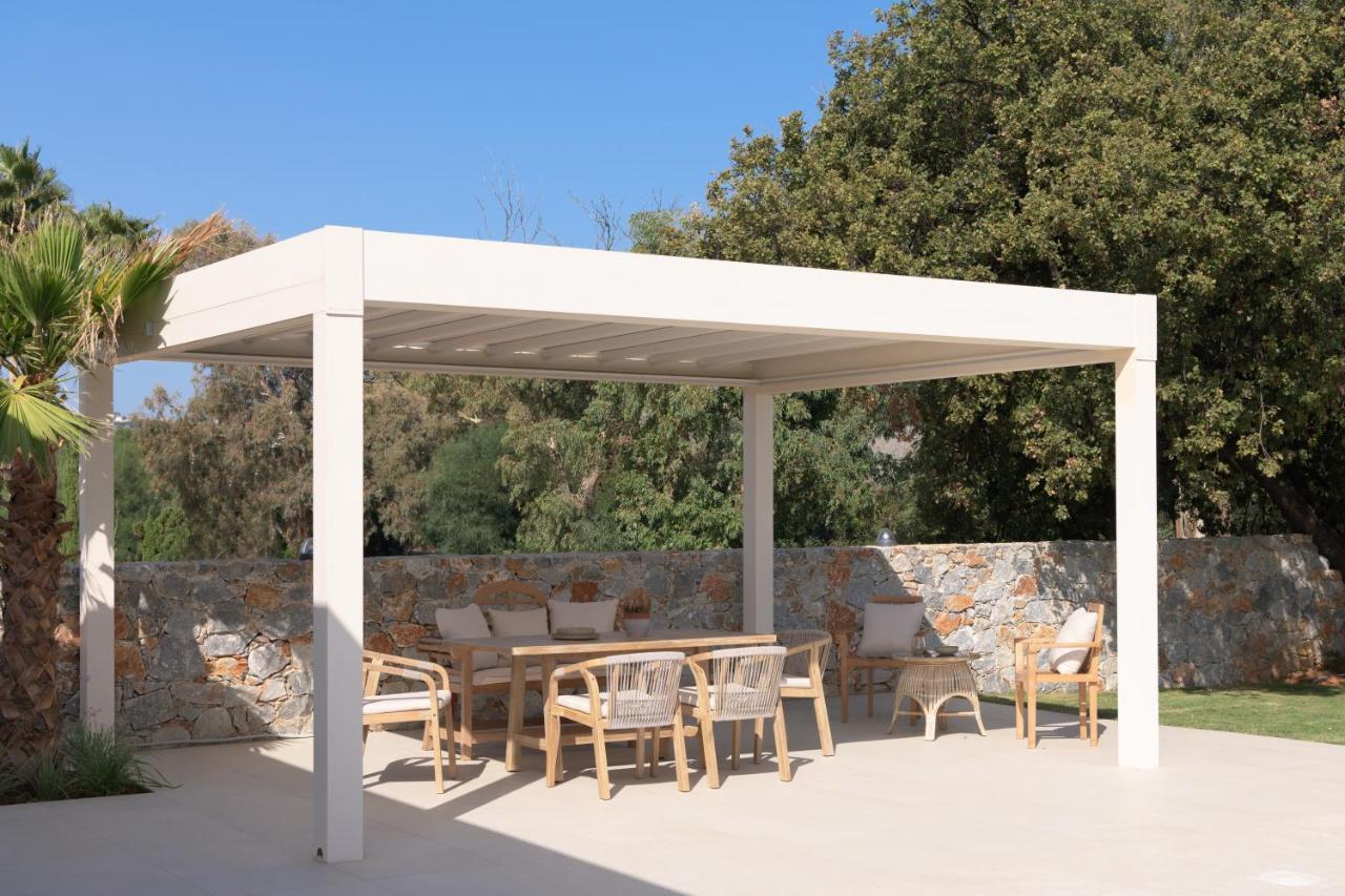 Pelagias Villa Lefka With Heated Pool Mathés Exterior photo