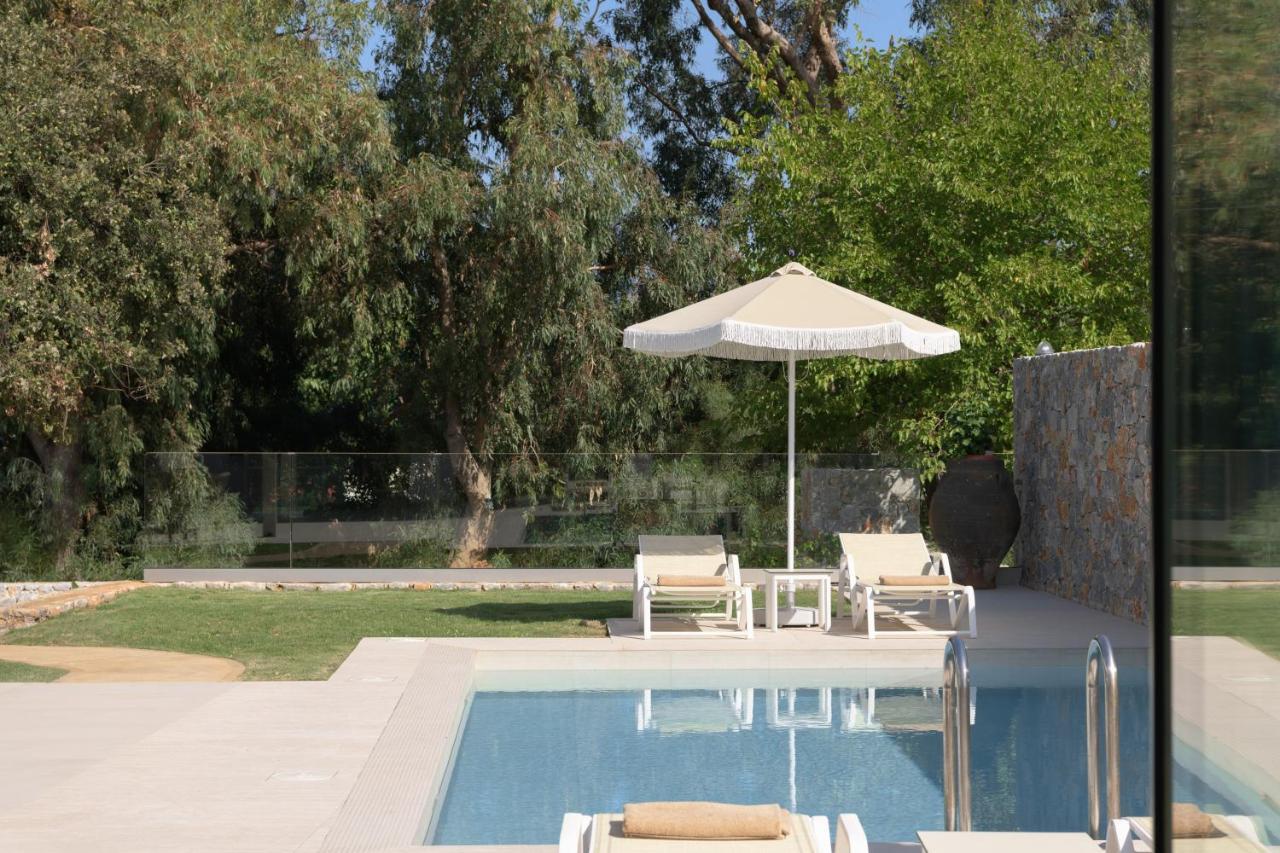 Pelagias Villa Lefka With Heated Pool Mathés Exterior photo