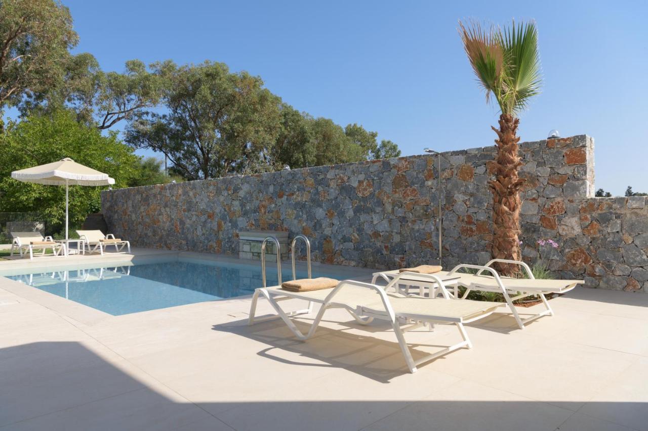 Pelagias Villa Lefka With Heated Pool Mathés Exterior photo