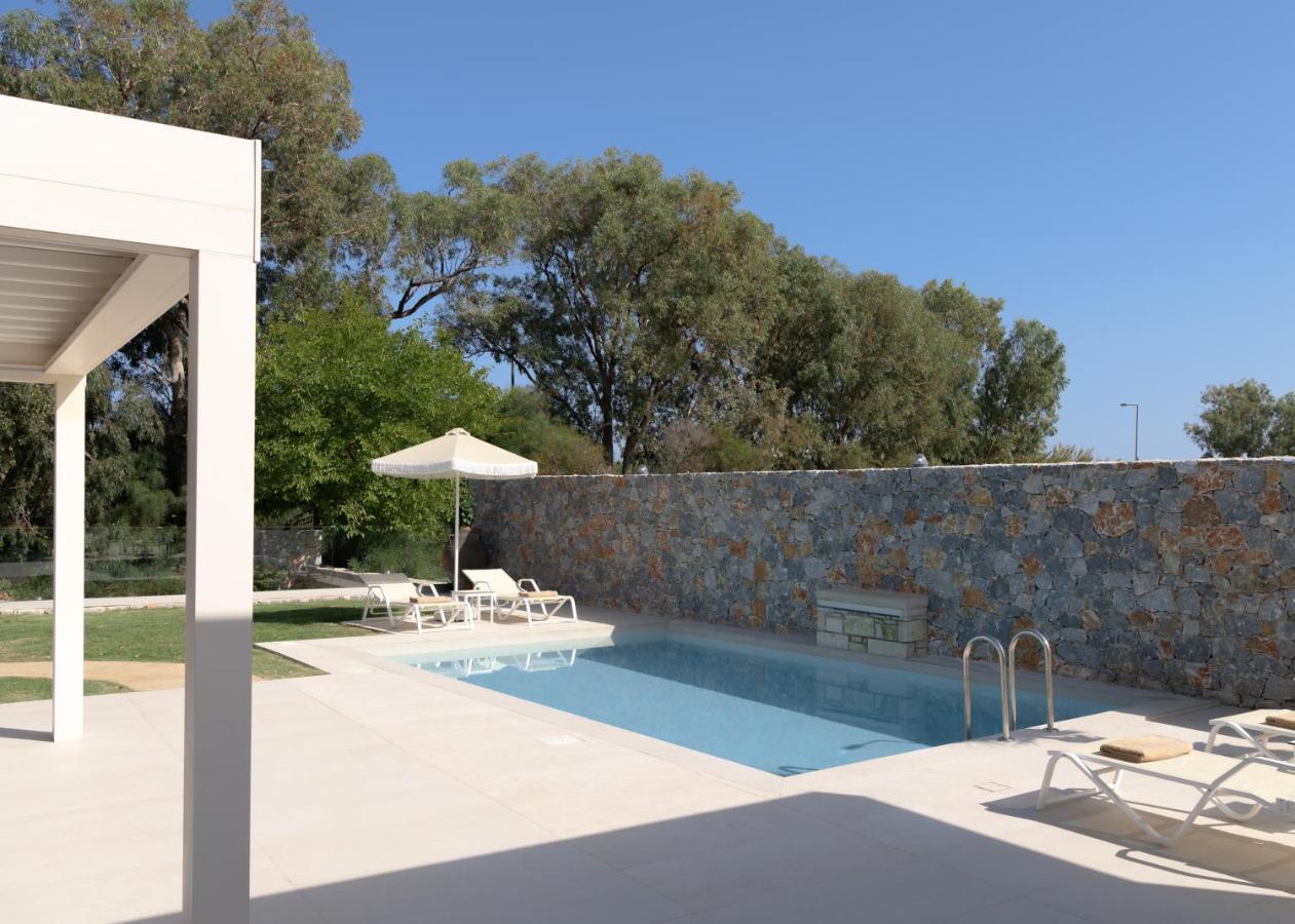 Pelagias Villa Lefka With Heated Pool Mathés Exterior photo
