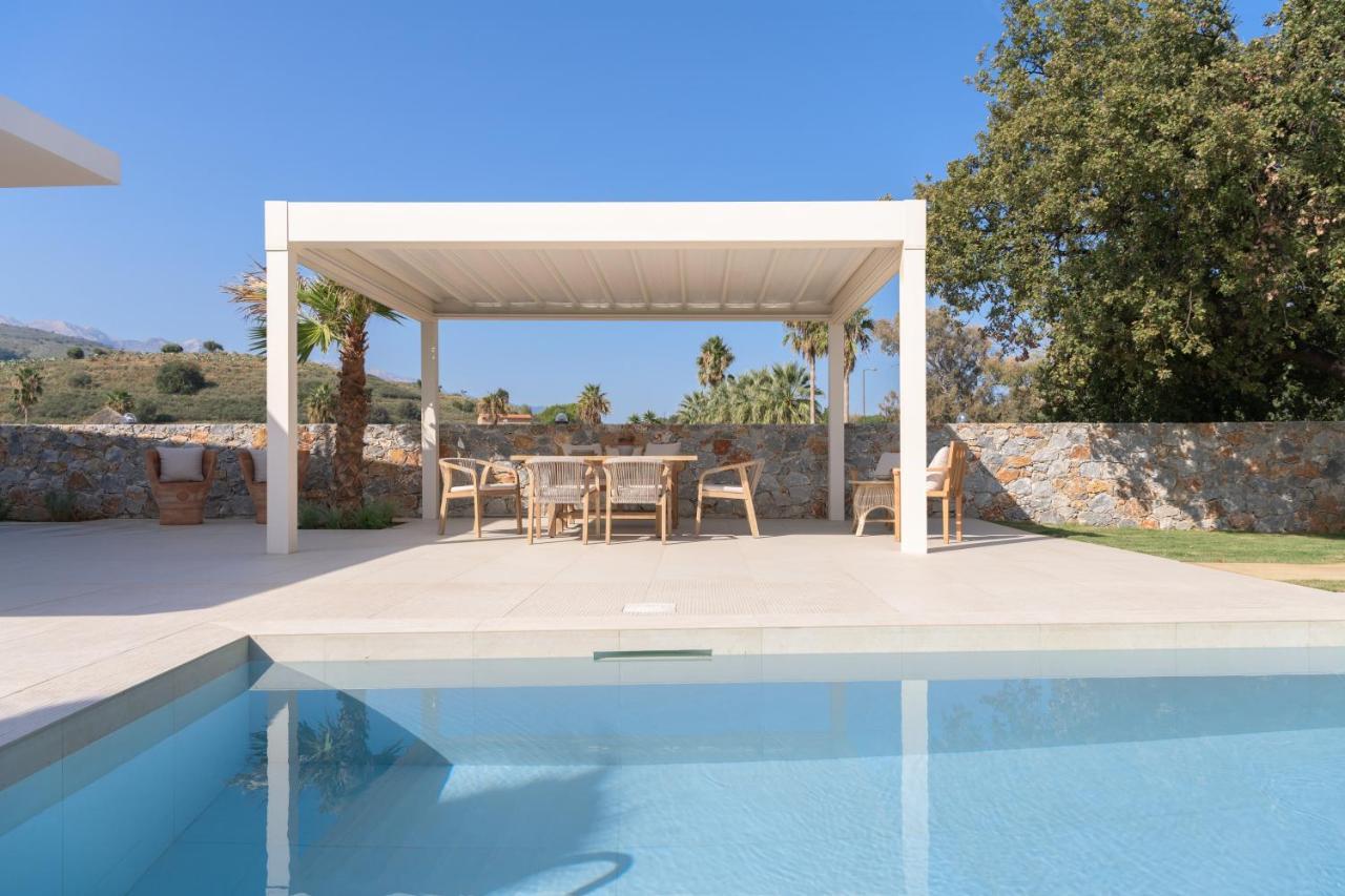 Pelagias Villa Lefka With Heated Pool Mathés Exterior photo
