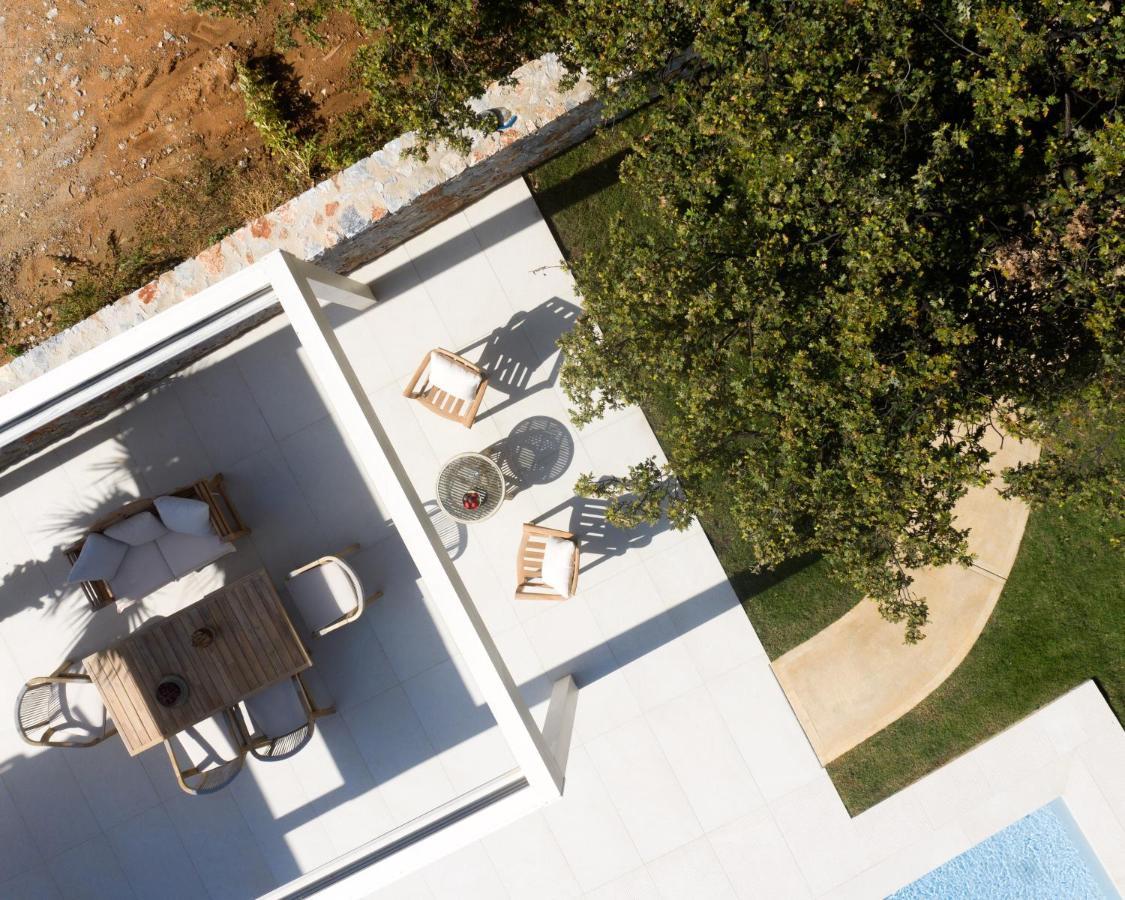 Pelagias Villa Lefka With Heated Pool Mathés Exterior photo