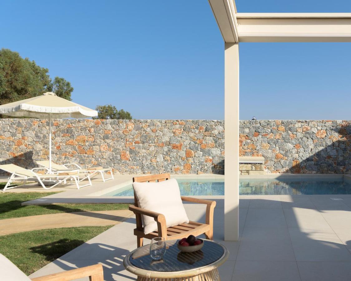 Pelagias Villa Lefka With Heated Pool Mathés Exterior photo