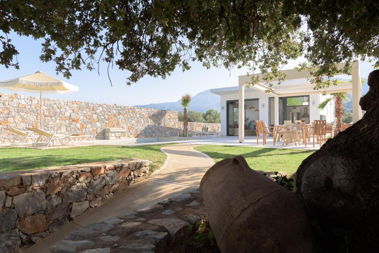 Pelagias Villa Lefka With Heated Pool Mathés Exterior photo