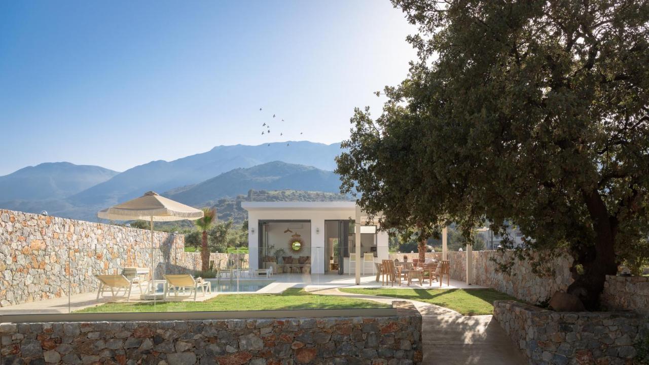 Pelagias Villa Lefka With Heated Pool Mathés Exterior photo