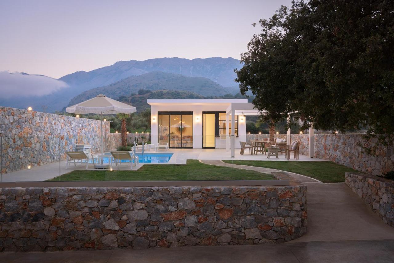 Pelagias Villa Lefka With Heated Pool Mathés Exterior photo