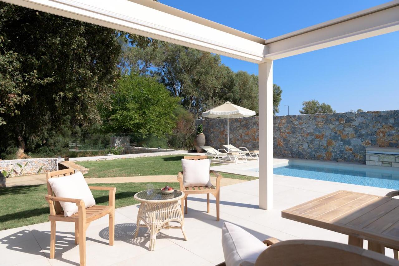 Pelagias Villa Lefka With Heated Pool Mathés Exterior photo