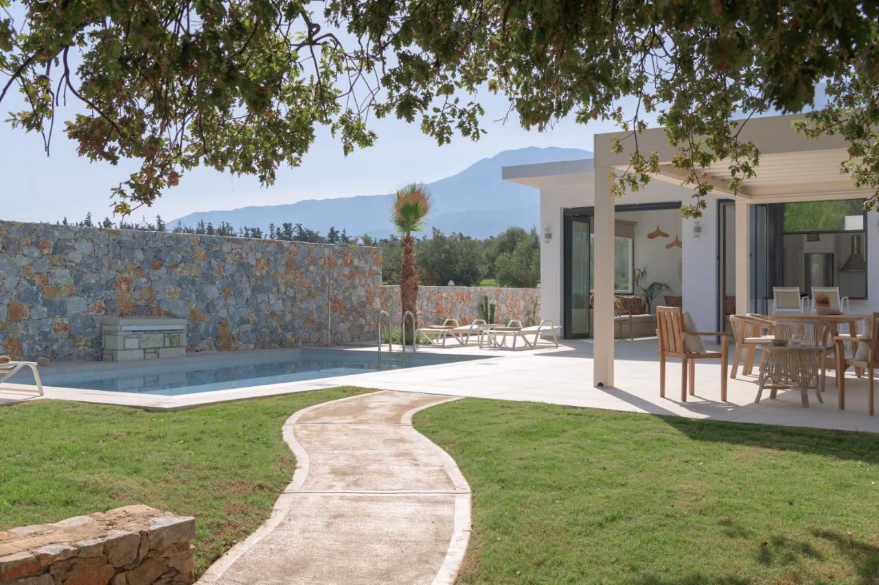 Pelagias Villa Lefka With Heated Pool Mathés Exterior photo