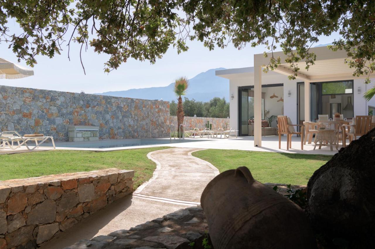 Pelagias Villa Lefka With Heated Pool Mathés Exterior photo