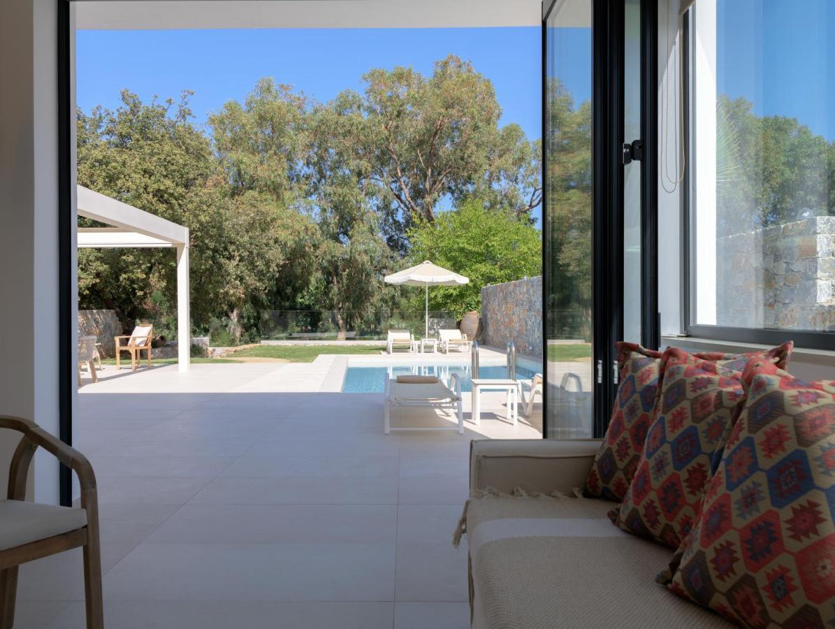 Pelagias Villa Lefka With Heated Pool Mathés Exterior photo