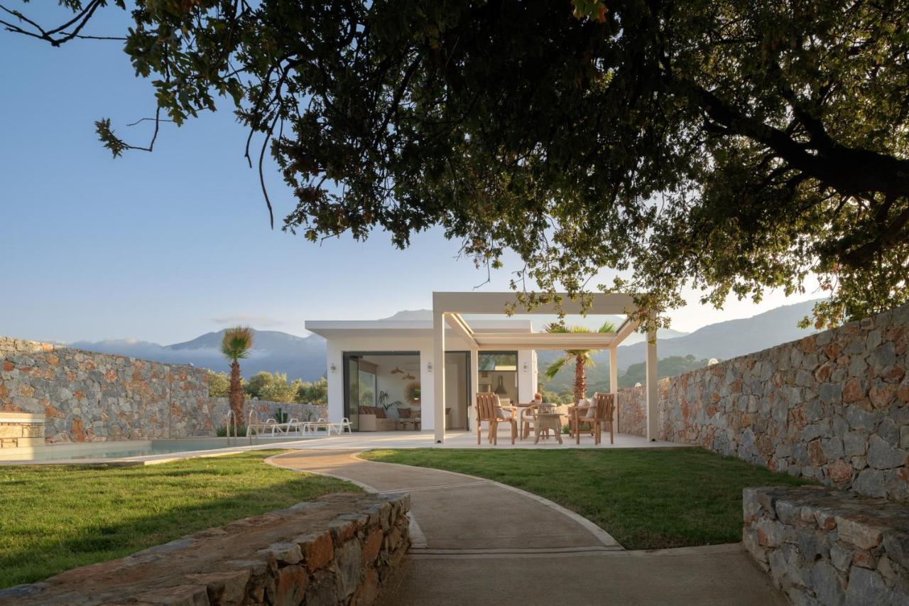 Pelagias Villa Lefka With Heated Pool Mathés Exterior photo