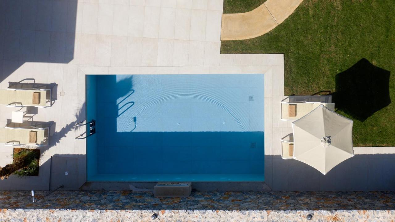 Pelagias Villa Lefka With Heated Pool Mathés Exterior photo